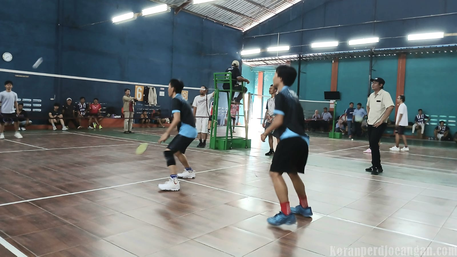 Sambut HUT RI ke 80 , PT. Excel Metal Induatry Gelar Turnamen Badminton