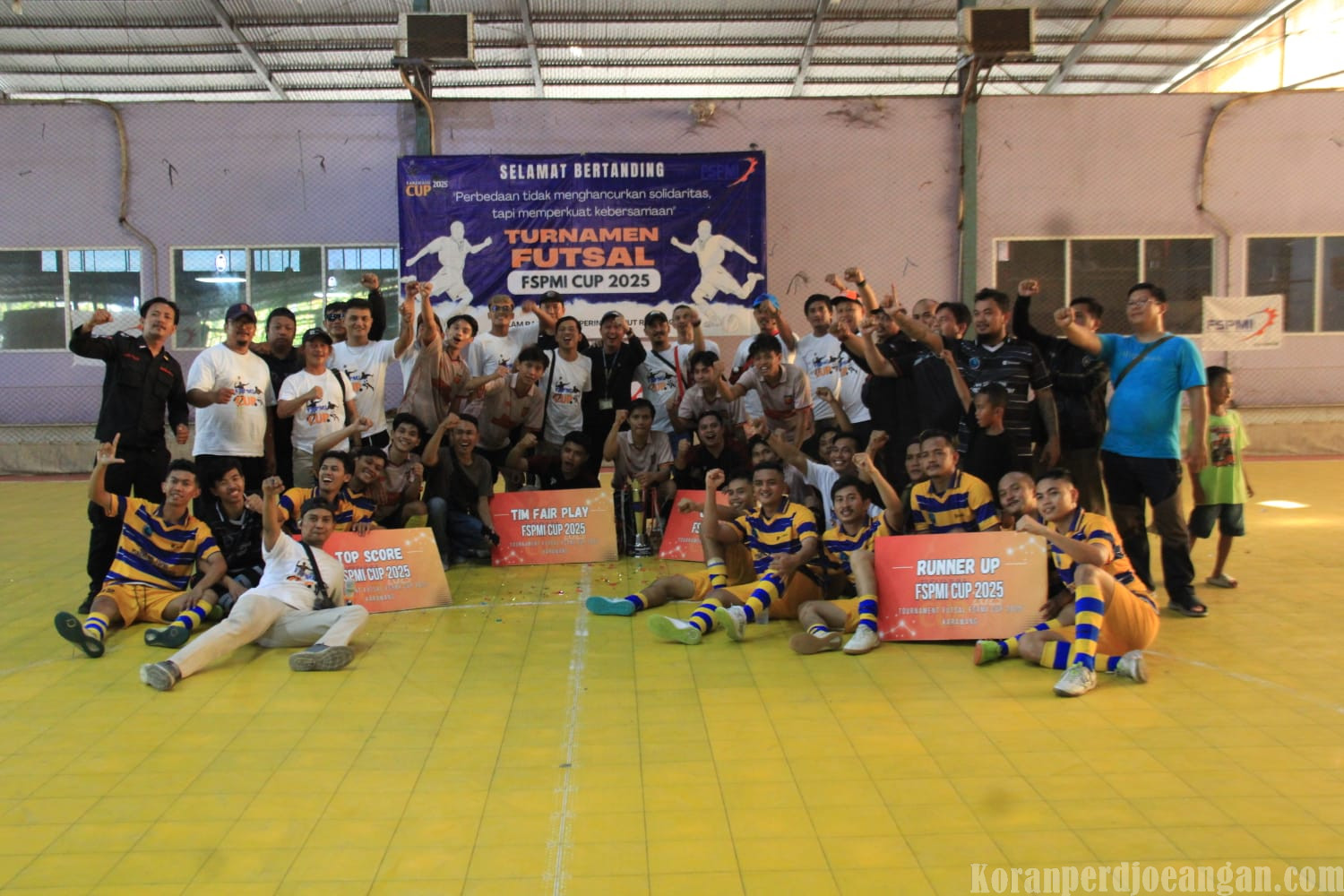 Semarak HUT RI ke-80, FSPMI Karawang Hidupkan Semangat Solidaritas Lewat Turnamen Olahraga Antar PUK