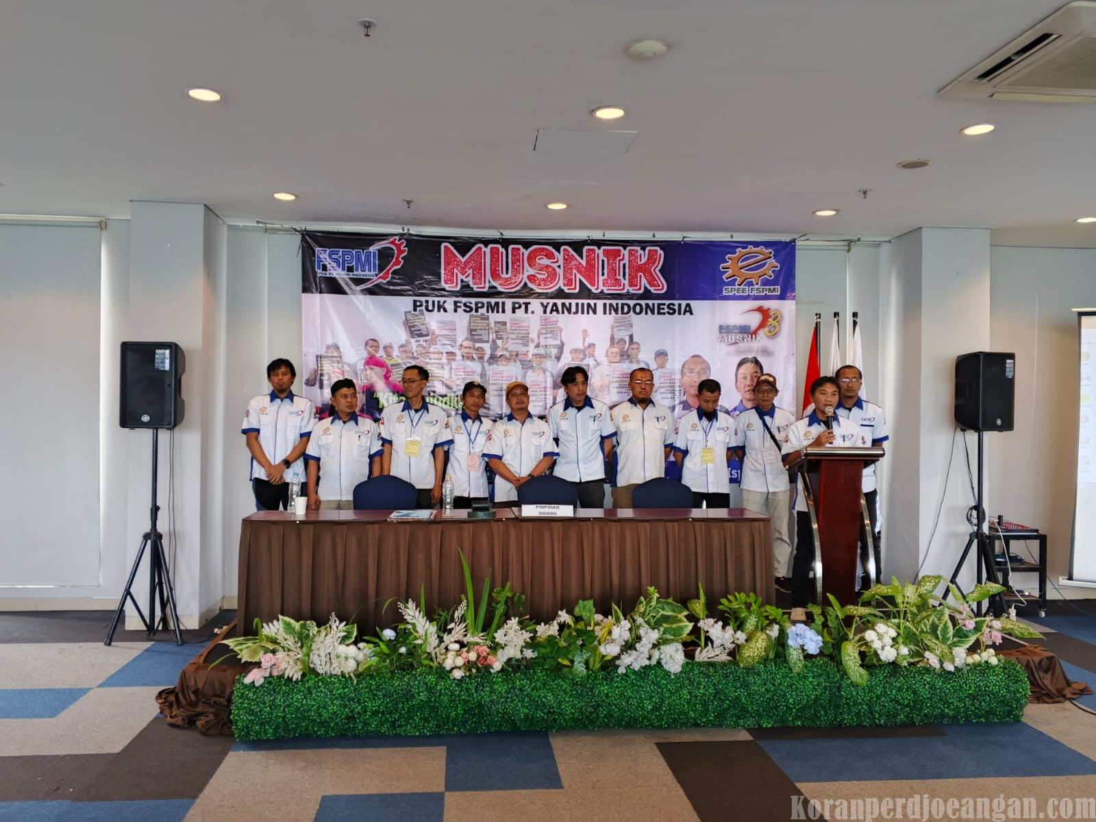 Serikat Pekerja FSPMI PT. Yanjin Indonesia Selenggarakan Musnik 8