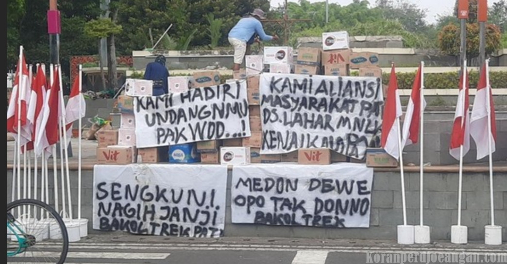 Jelang Aksi Warga ke Kantor Bupati Pati, Donasi Semakin Menggunung