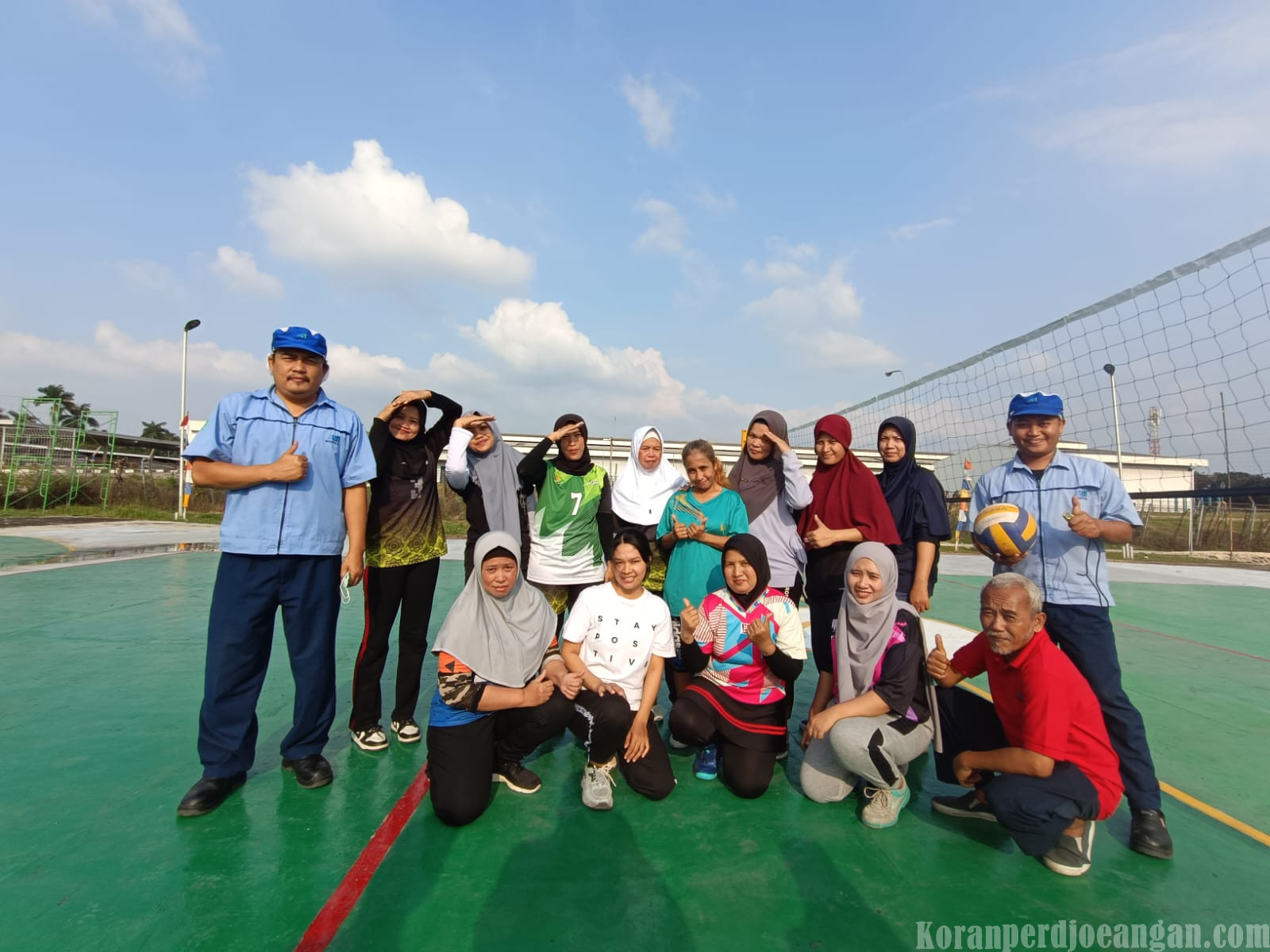 Keseruan Turnamen Olahraga PT Marsol Abadi Indonesia Pekan Ke-2