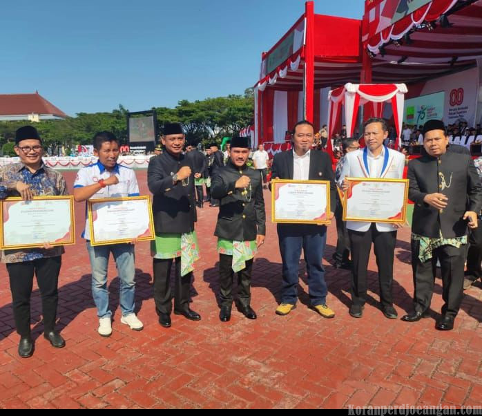 Dua Kandidat Calon Presiden DPP FSPMI periode 2026 – 2031 Raih Penghargaan