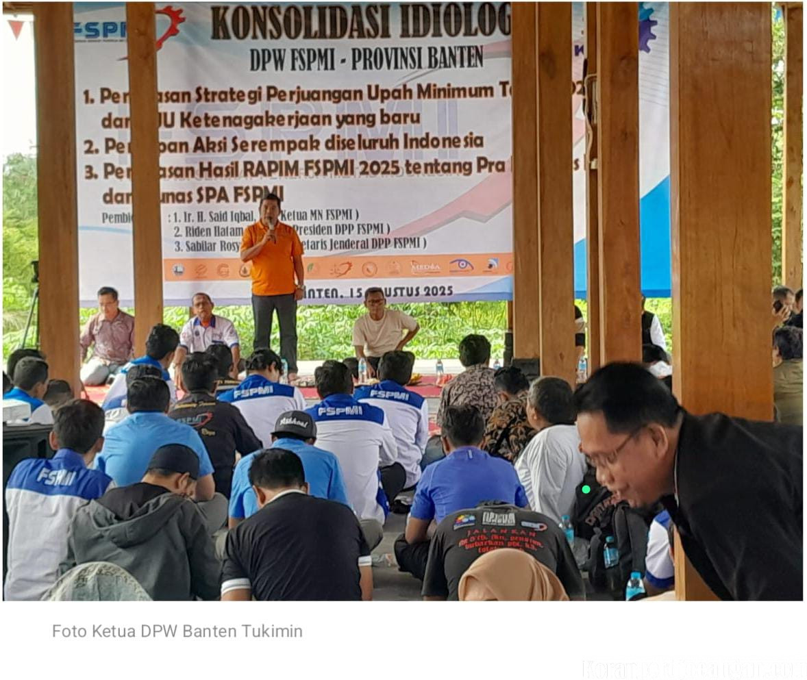 FSPMI Banten Gelar Konsolidasi Ideologi: Matangkan Strategi Aksi Nasional 28 Agustus
