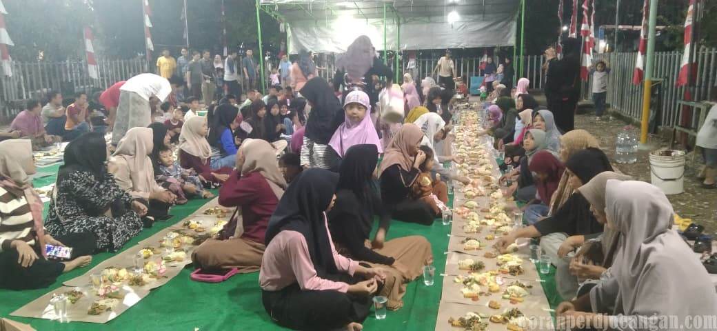 Warga RT007/08 Asri Pratama Gelar Tasyakuran Bertajuk Malam Doa Bersama