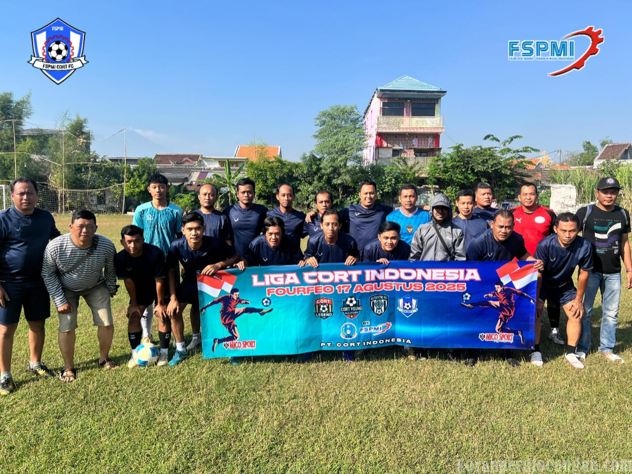FSPMI Cort FC Eksis di Fourfeo 2025 PT. Cort Indonesia