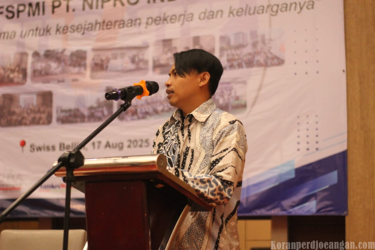 Musnik V PUK Nipro, Uno Wartono: Momentum Perjuangan dan Harapan Baru Bagi Pekerja