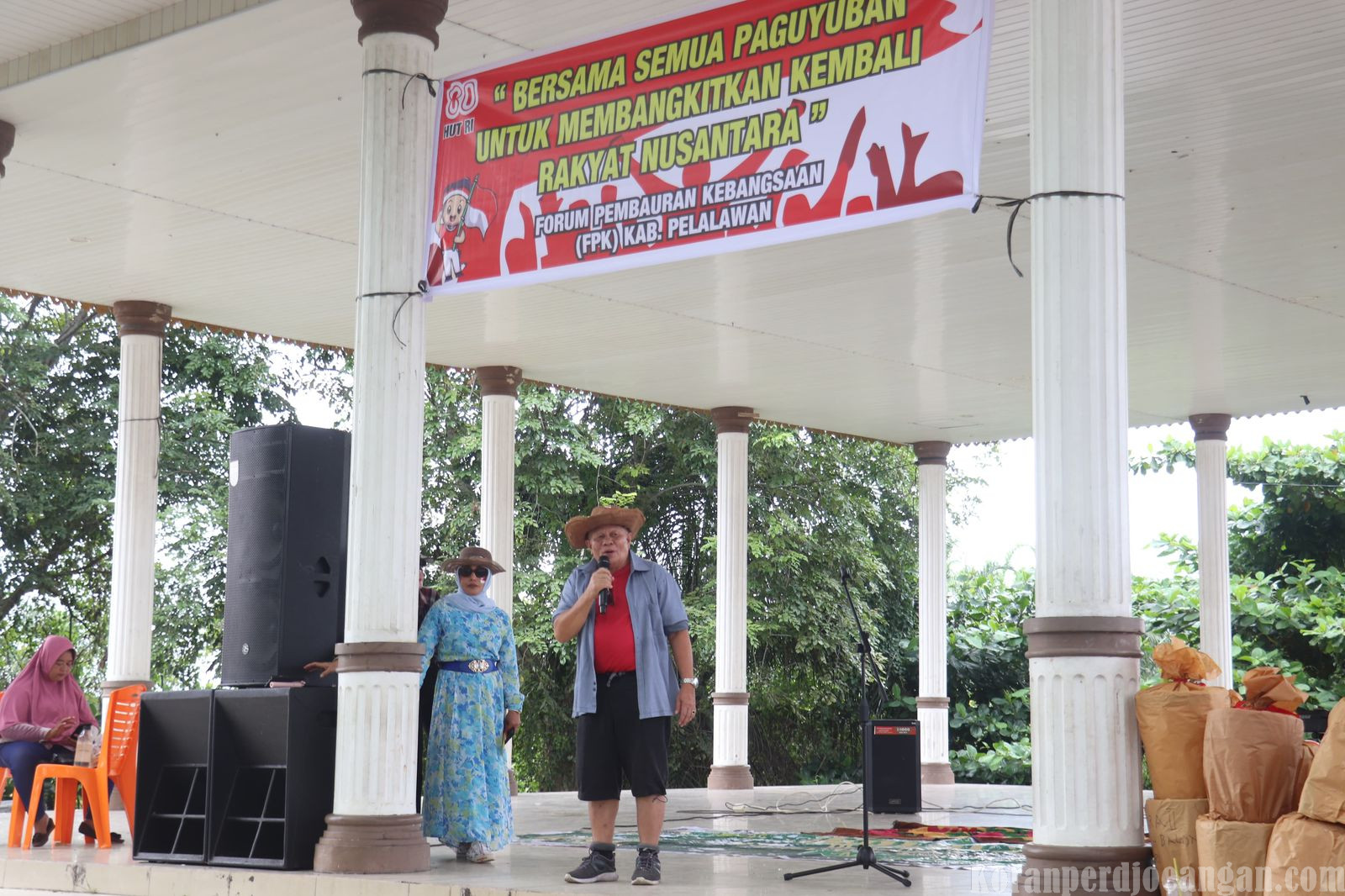 Semangat KABARAS Pelalawan Meriahkan HUT RI ke-80