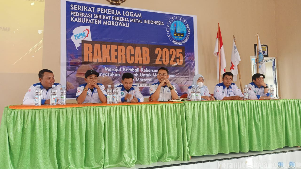 SPL FSPMI Kabupaten Morowali Gelar Rakercab 2025