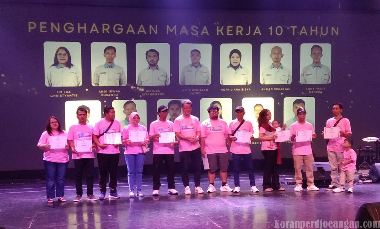 Sebanyak 13 Pekerja Terima Penghargaan Masa Kerja dalam MICS Anniversary & Gathering 12.0