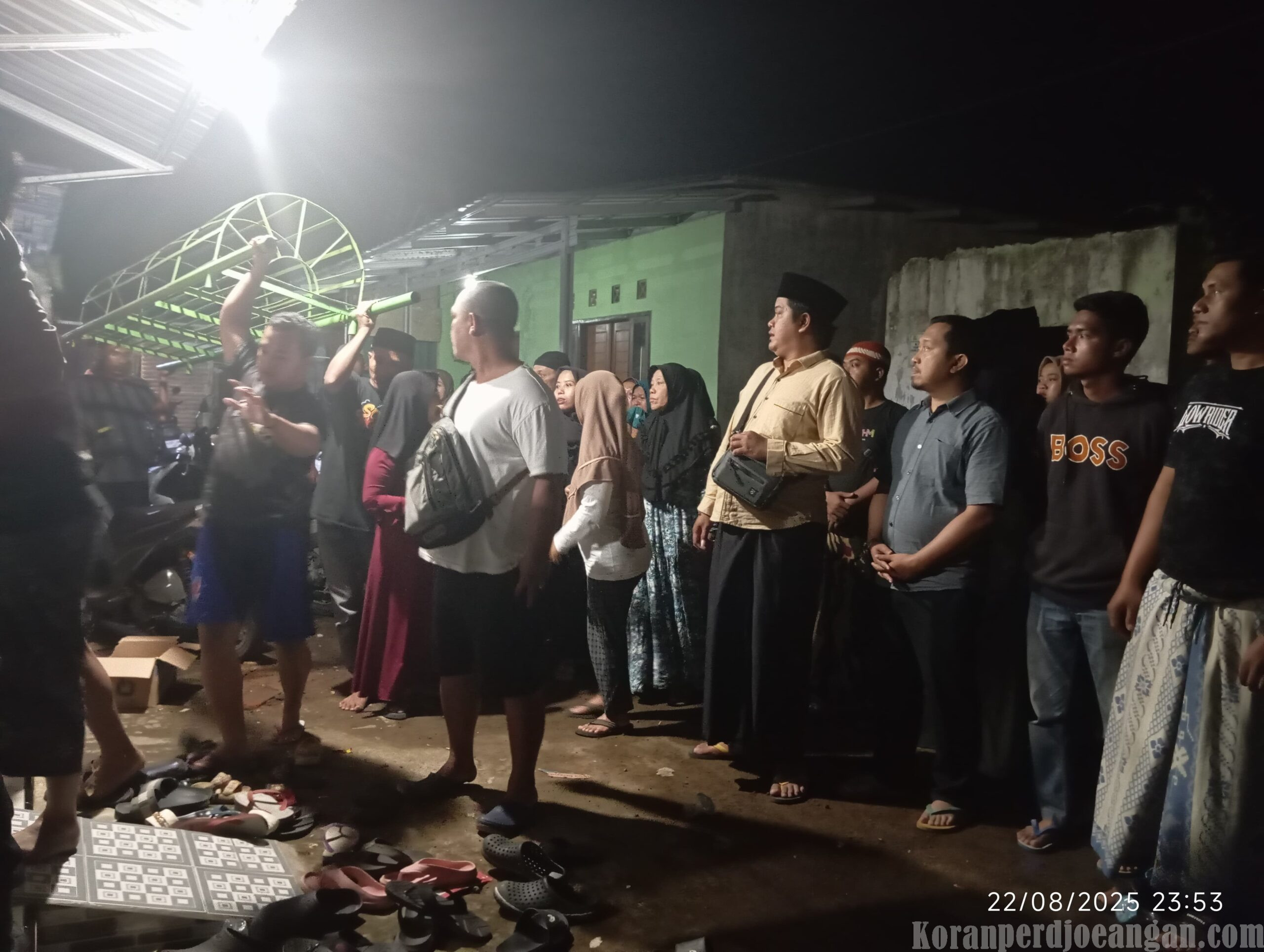 FSPMI Jember Kawal Pemakaman Pekerja Pabrik Tepung Rose Brand