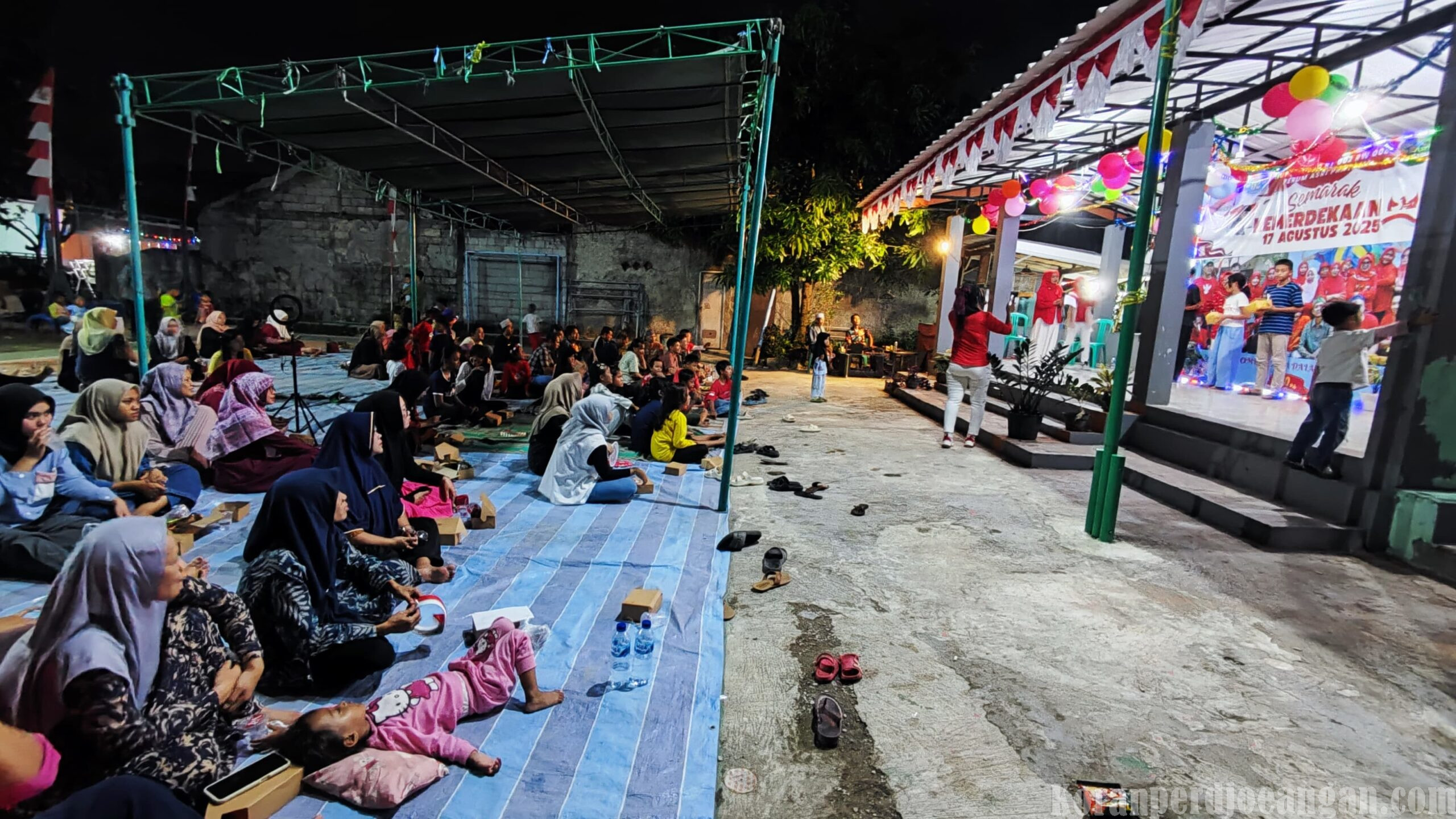Gebyar Kemerdekaan RI, Warga RT 002/08 Perumahan Asri Pratama Adakan Pentas Seni