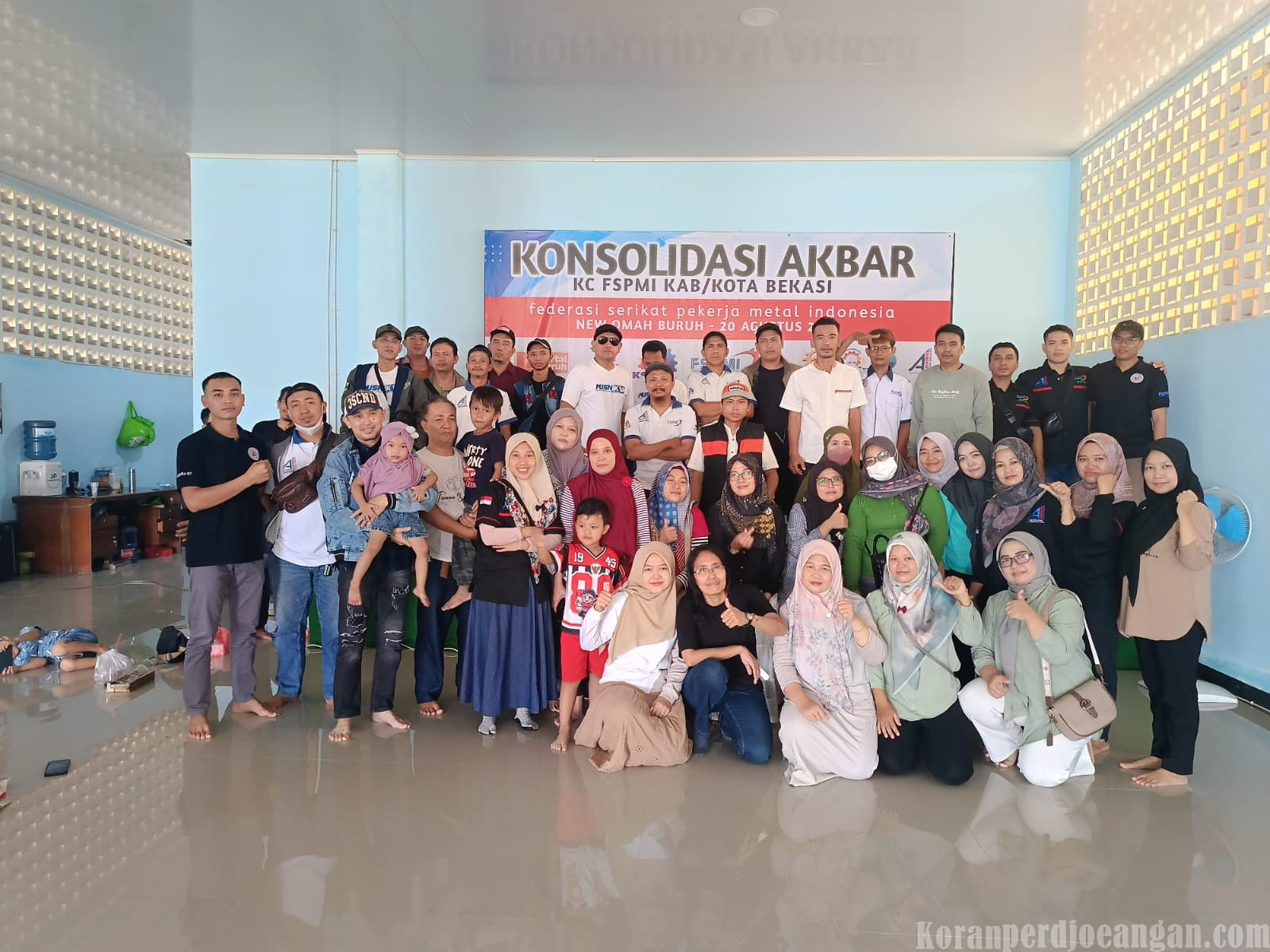 PUK SPAI FSPMI PT. Kemasindah Gelar Konsolidasi Akbar di New Omah Buruh