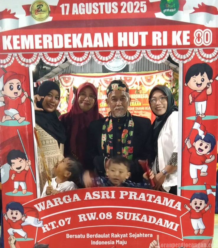 Malam Puncak Dirgahayu 80 Kemerdekaan Republik Indonesia RT 007 Asri Pratama Terlaksana Dengan Sukses