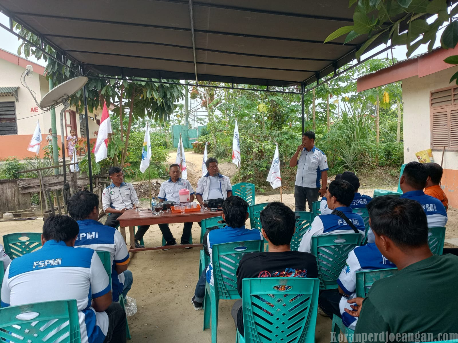 Konsolidasi Serikat Pekerja FSPMI Musim Mas Perkuat Militansi Buruh
