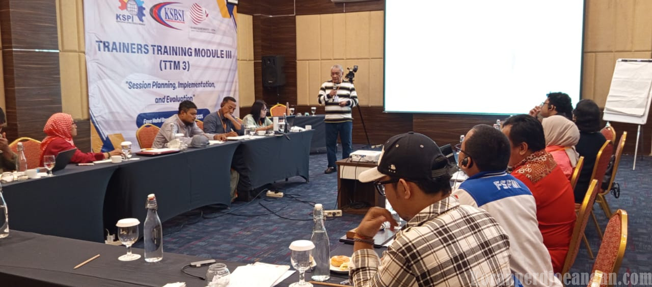 KSPI, KSBSI, dan DTDA Gelar TTM III di Bogor: Perkuat Kapasitas Pelatih Serikat Pekerja