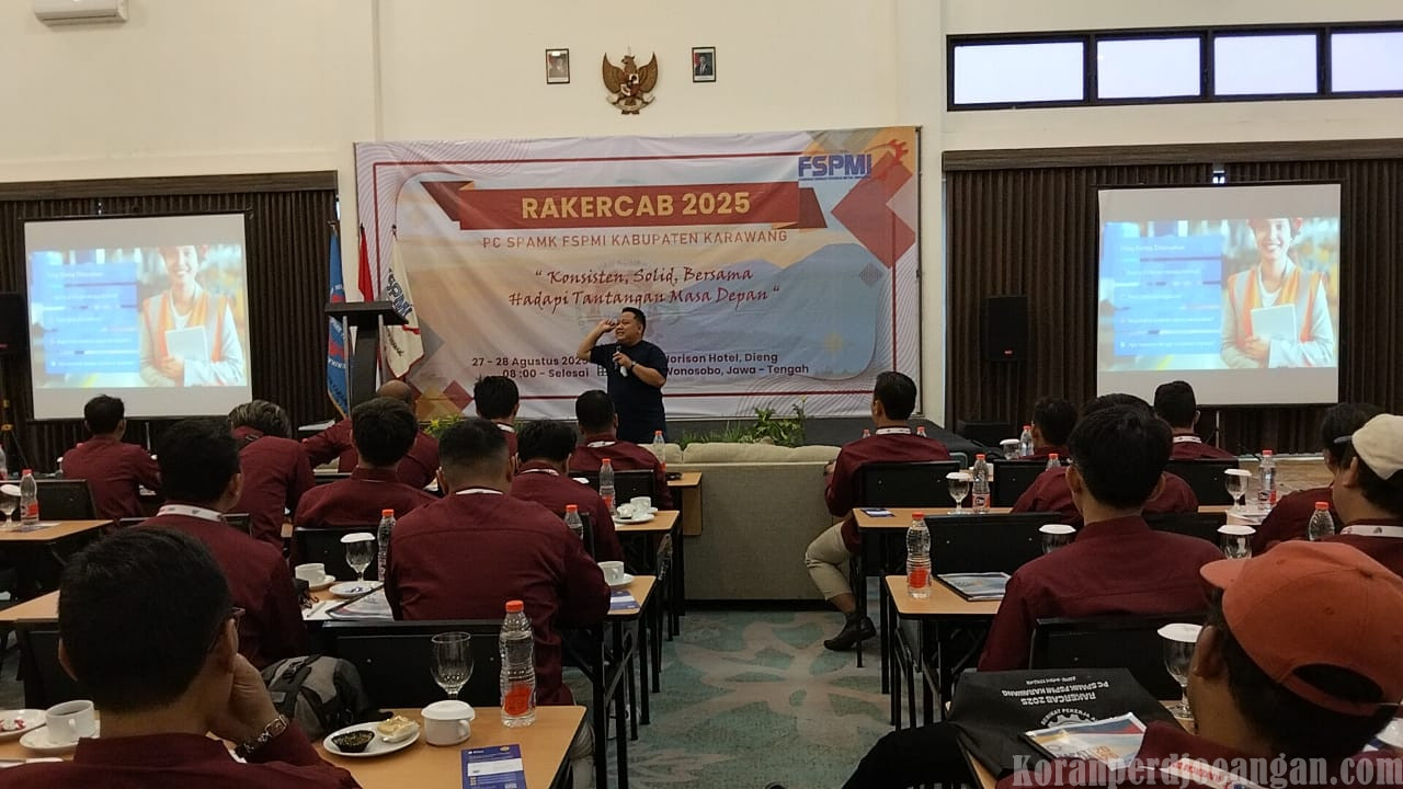 Rakercab 2025 PC SPAMK FSPMI Karawang Digelar di Dieng: Konsisten, Solid, Bersama Hadapi Tantangan Masa Depan