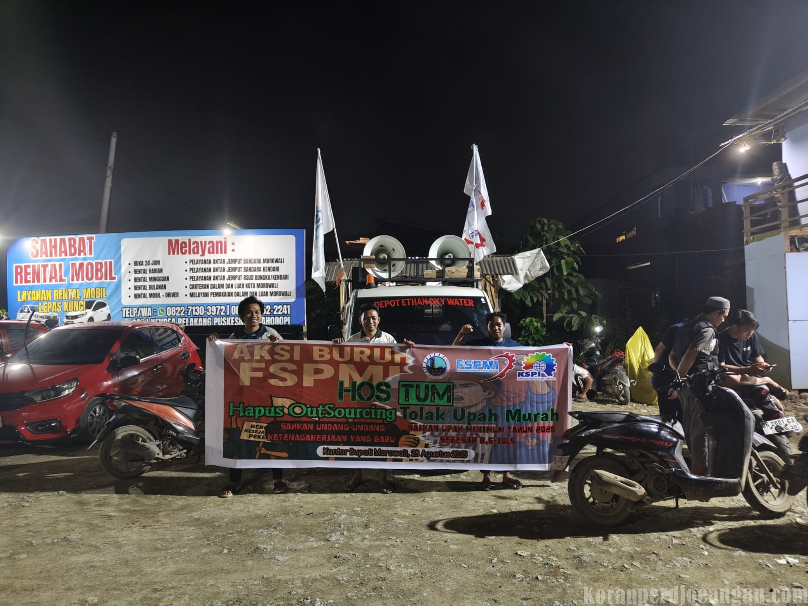 Matangkan Persiapan Aksi Serempak 28 Agustus 2025, SPL FSPMI Morowali Gelar Konsolidasi