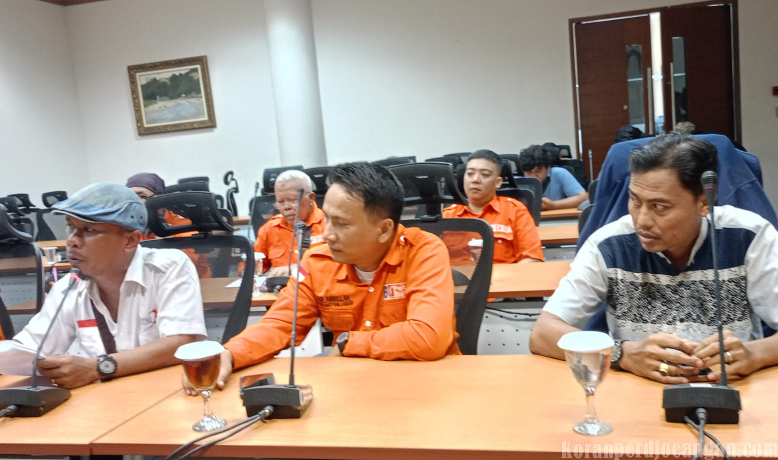 Anggota DPRD Provinsi Sumatera Utara, Fraksi PKS Abdul Rahim Siregar, S.T, M.T Sambut Aksi Demo Kaum Buruh Sumut 