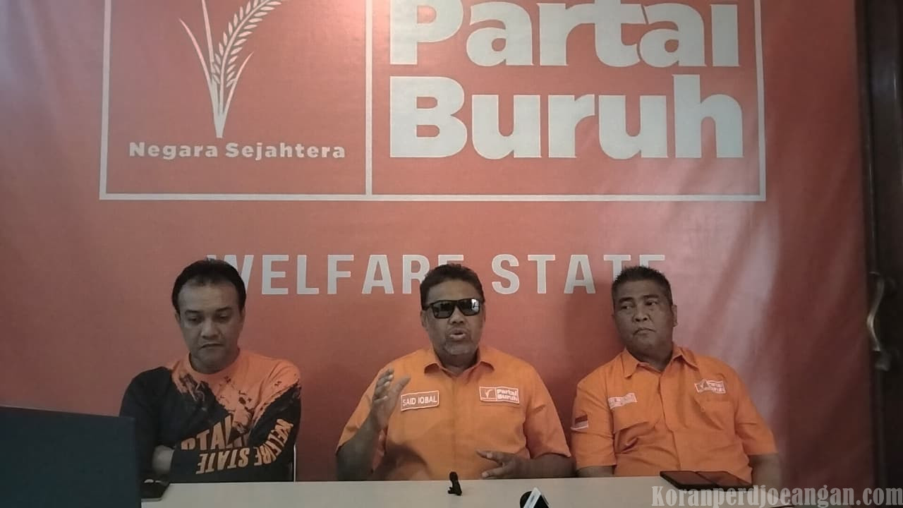 Partai Buruh Gelar Konferensi Pers Bersama Media Elektronik dan Online