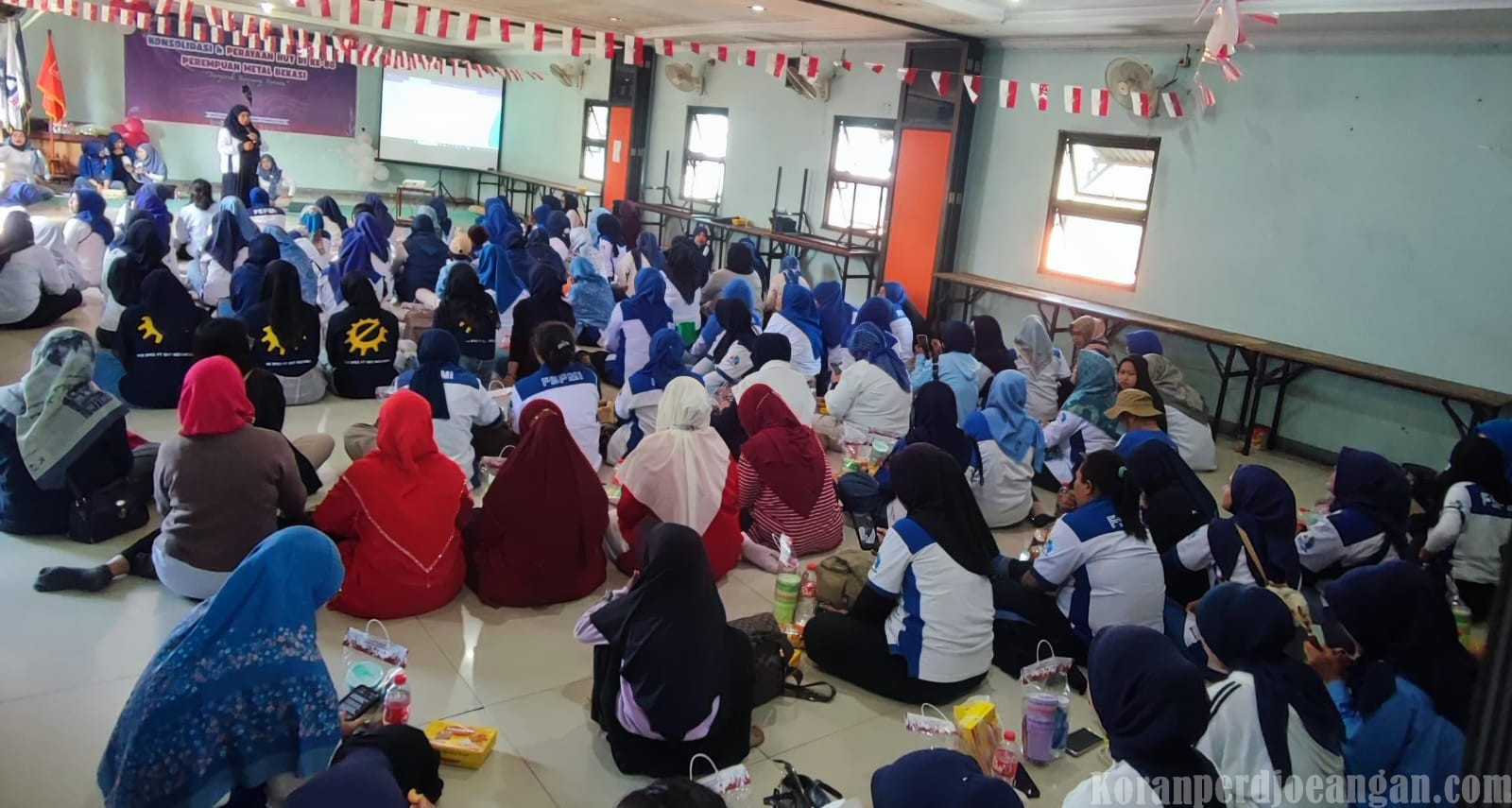 Perempuan Metal Bekasi Lakukan Konsolidasi dan Perayaan HUT 80 RI