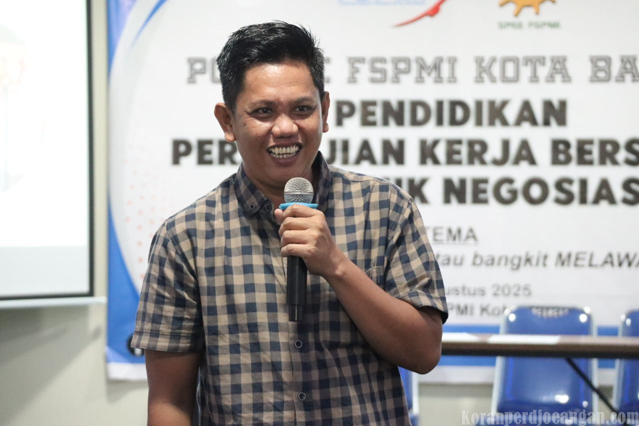 FSPMI Kota Batam Adakan Pendidikan Perjanjian Kerja Bersama & Teknik Negosiasi