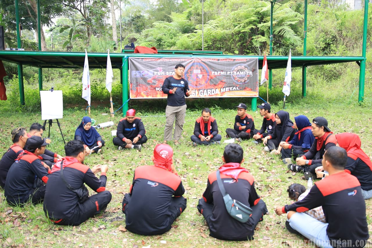Garda Metal PUK SPAMK FSPMI  PT SAMI TF Gelar Konsolidasi: Perkuat Solidaritas dan Komitmen Perjuangan