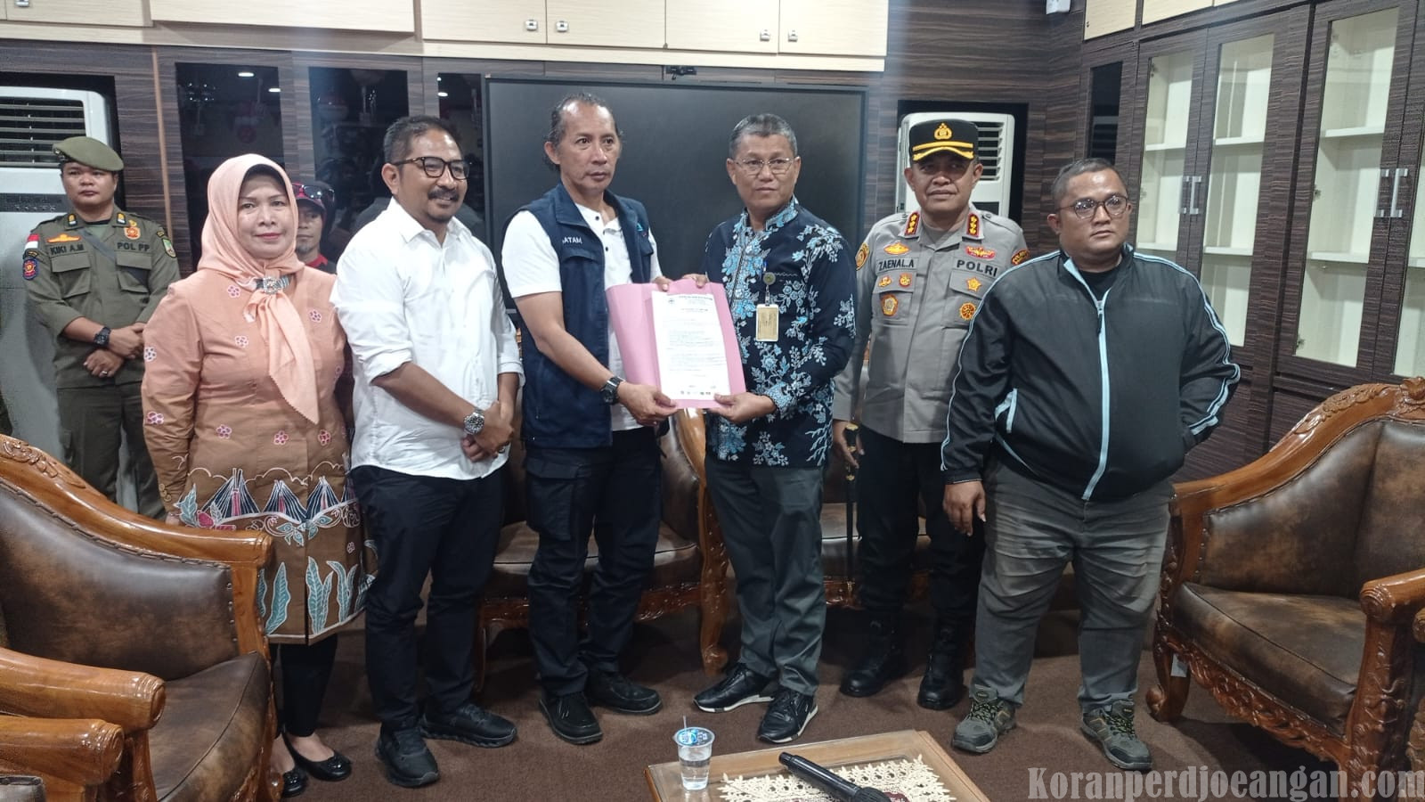 KC FSPMI Kota Batam Sampaikan 9 Tuntutan Ke Pemko Batam