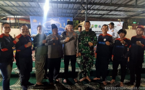 FSPMI DKI Jakarta Hadiri Undangan  Maulid  Nabi Muhamad SAW Polsek Cakung