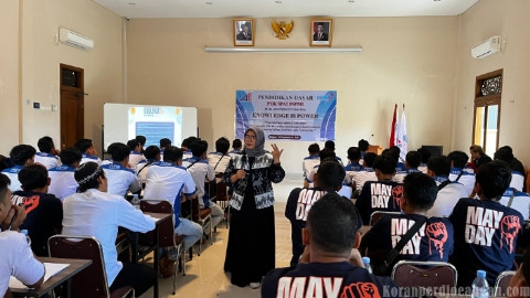 ‎Knowledge Is Power PUK SPAI FSPMI PT Dragon Product Indonesia Laksanakan Pendidikan Dasar Organisasi