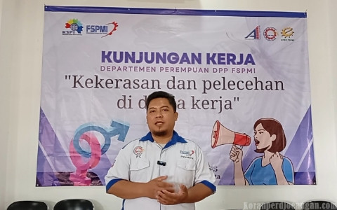Serikat Pekerja FSPMI PT Sumi Indo Wiring System Tekankan Speak Up Lawan Pelecehan