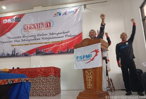 Musnik IV Serikat Pekerja FSPMI PT Indo Bharat Rayon Teguhkan Komitmen Perkuat Organisasi dan Kesejahteraan Pekerja