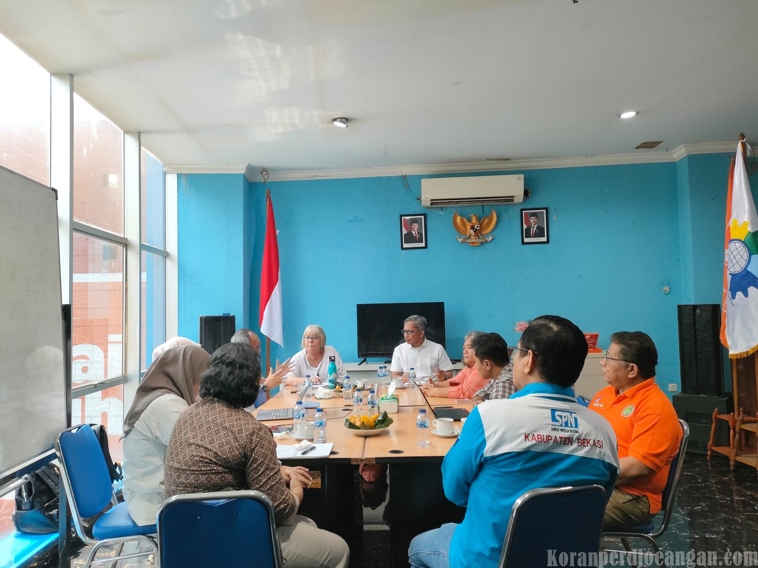 KSPI dan Partai Buruh Jalin Kerja Sama Internasional, Carol Beaumont Bahas Strategi Pengorganisasian