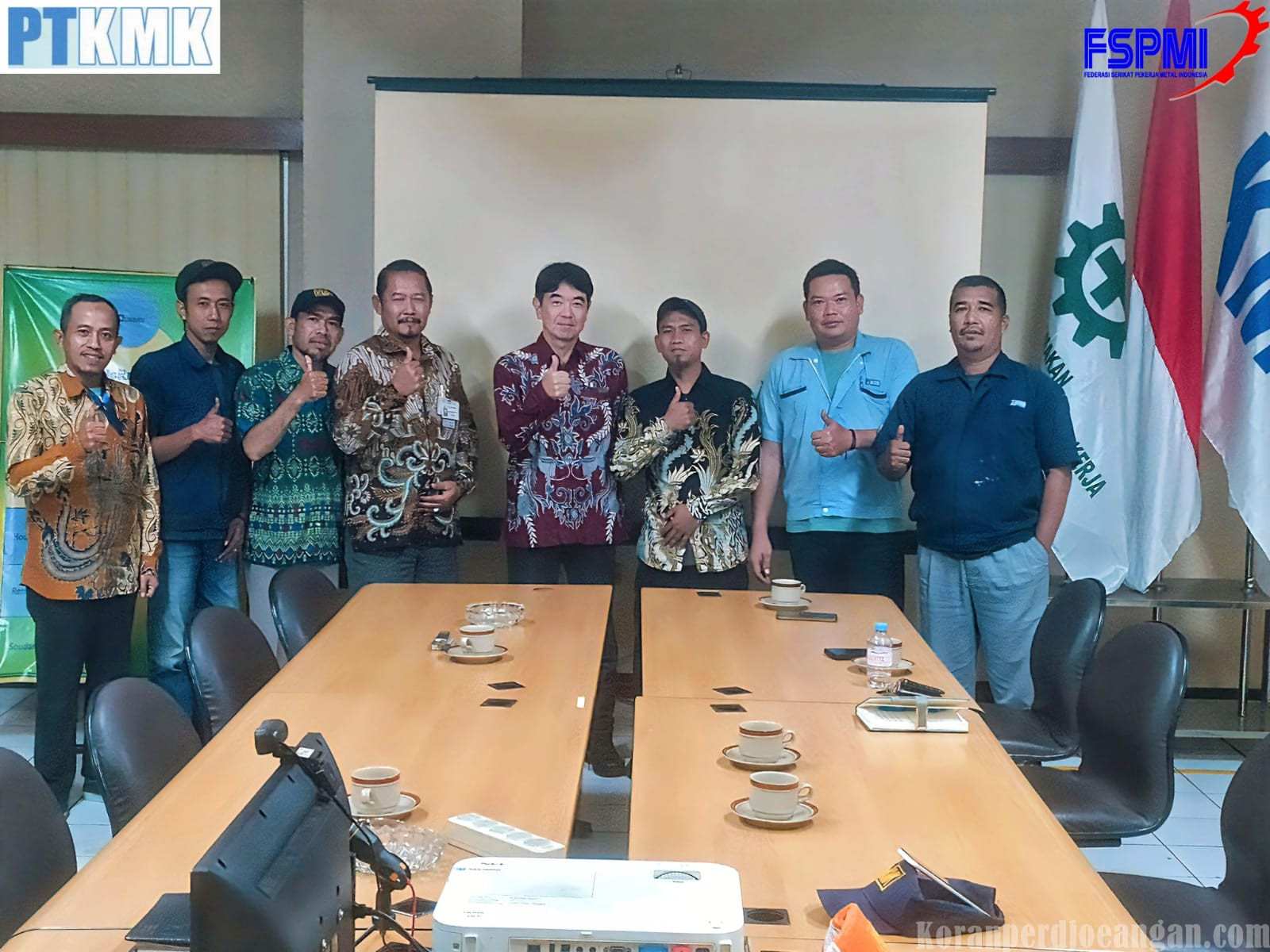 PUK SPEE FSPMI PT. KMK Plastics Indonesia Gelar Pertemuan dengan Direksi dan Manajemen