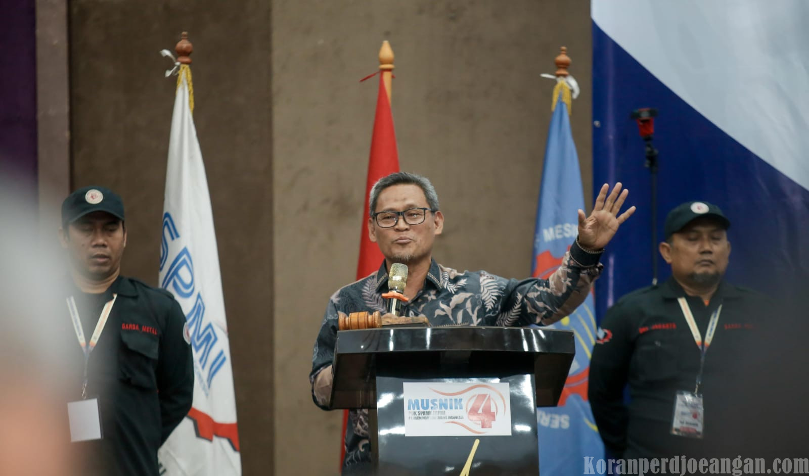 Presiden FSPMI Tegaskan Militansi, Konsistensi, dan Solidaritas dalam Musnik IV PUK SPAMK FSPMI PT FSCM