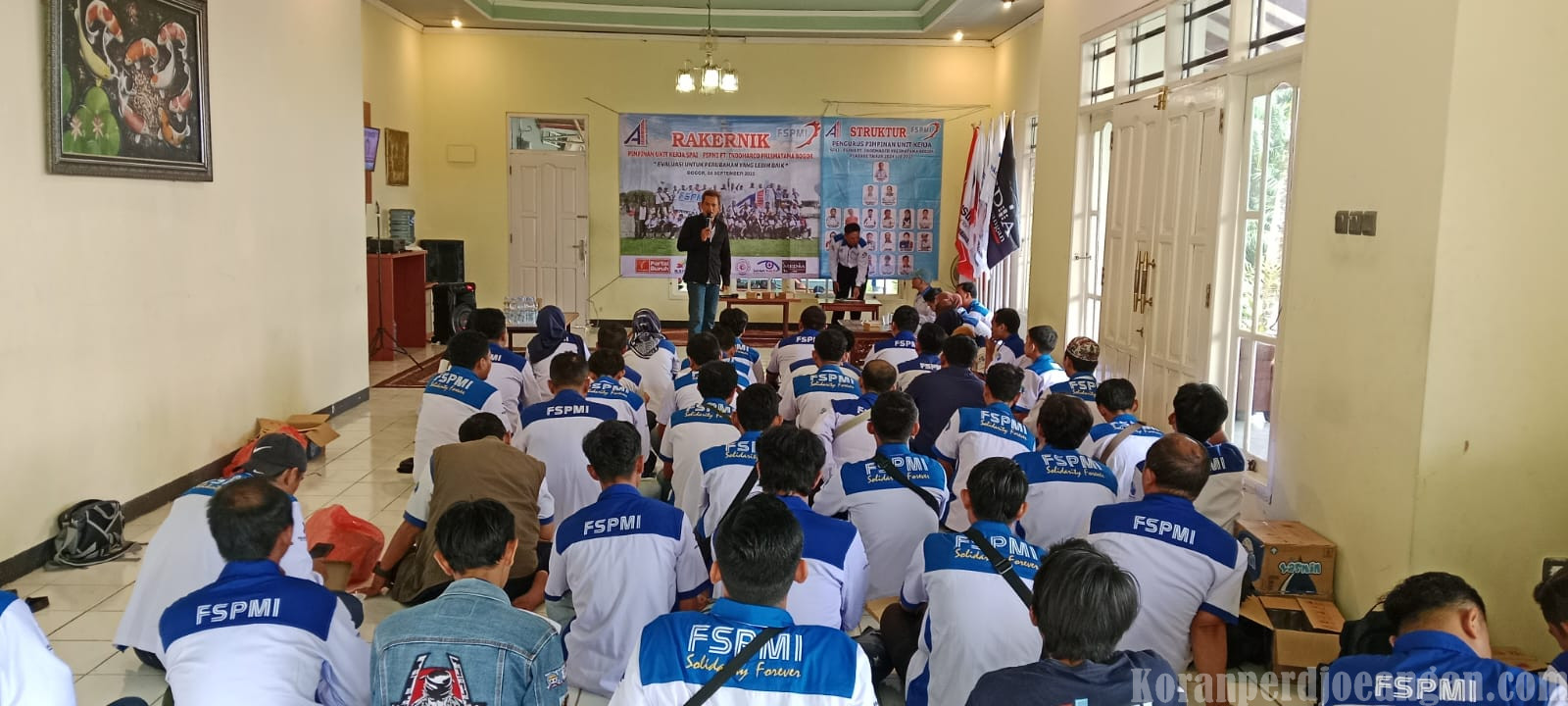 Rakernik PUK SPAI FSPMI PT Indomarco Prismatama Kabupaten Bogor Digelar di Puncak: Evaluasi untuk Perubahan yang Lebih Baik