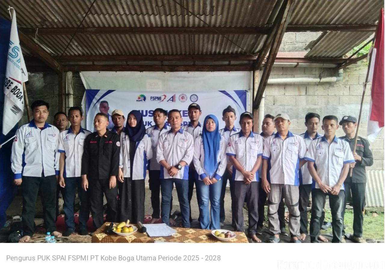 Serikat Pekerja FSPMI PT Kobe Boga Utama Gelar Musnik IV, Syaifurrohman Kembali Terpilih Jadi Ketua