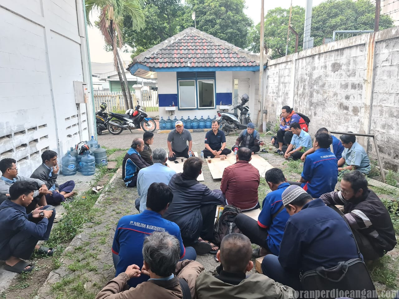 Serikat Pekerja FSPMI PT. Panelindo Makmursentosa Gelar Konsolidasi Songsong Musnik ke 2