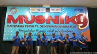 Susunan Pengurus PUK SPAMK PT. Dein Prima Generator Periode 2025-2028 Hasil Musnik 9