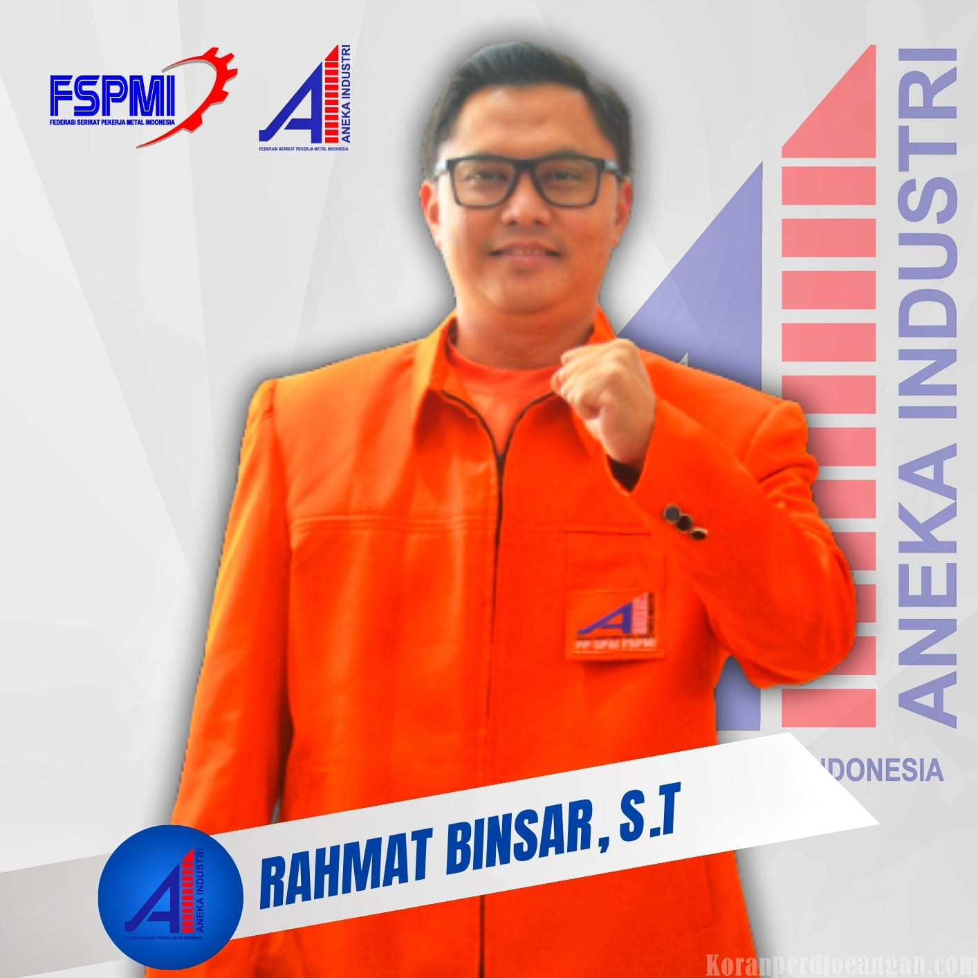 Profil Singkat Rahmat Binsar: Dari Ketua PUK Hingga Pengurus PP SPAI FSPMI