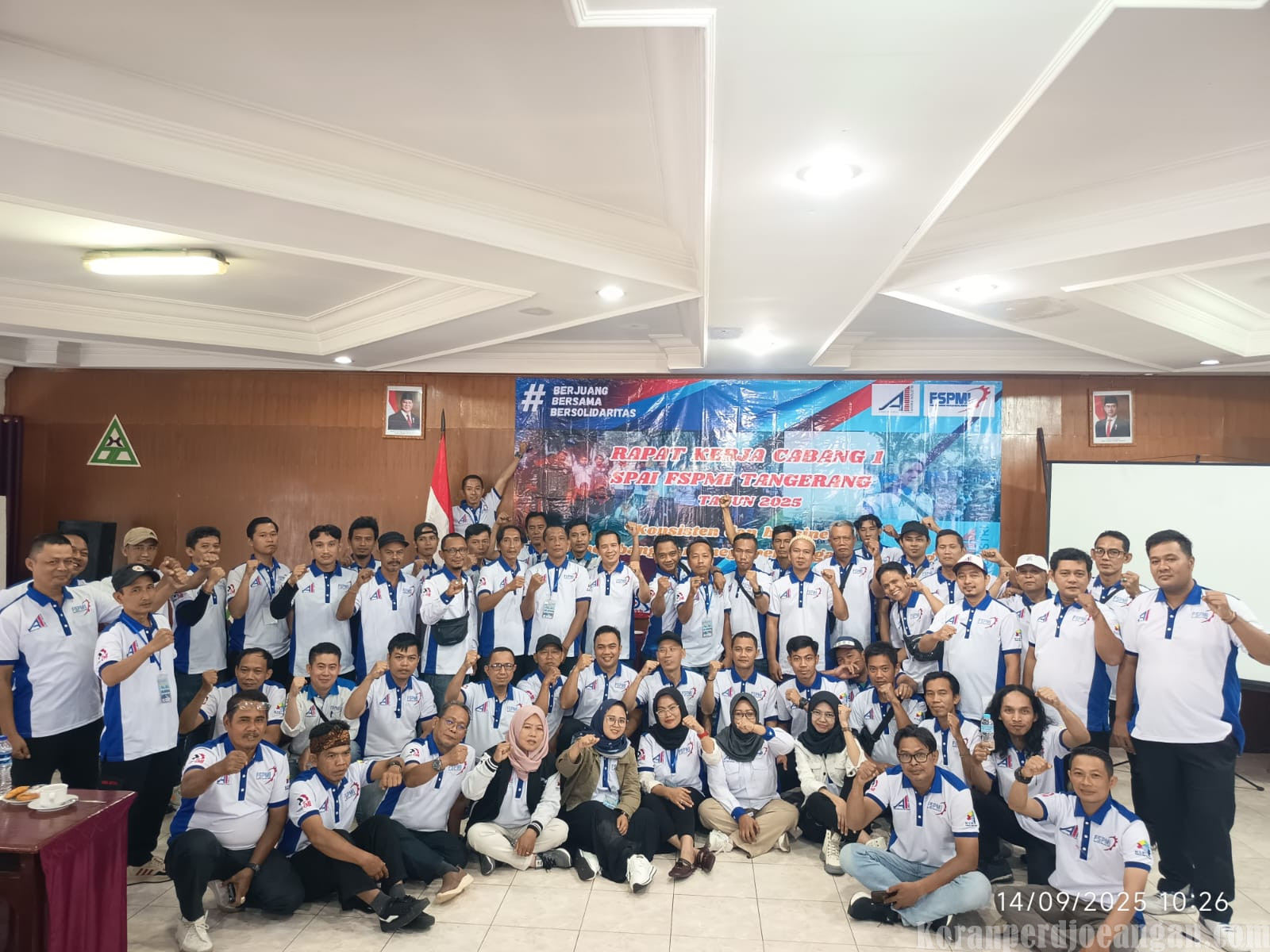 Berikut Hasil Keputusan Rakercab SPAI FSPMI Tangerang 2025