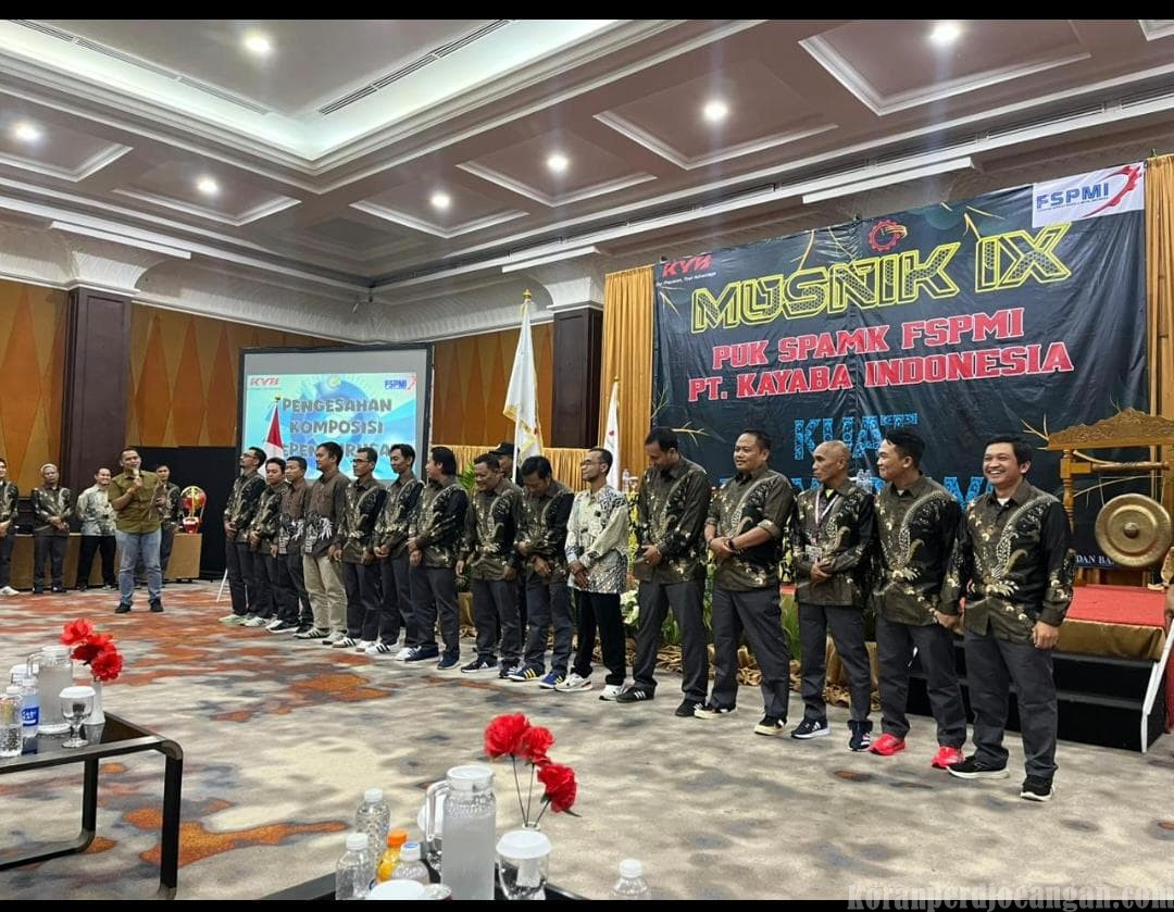 Musnik IX PUK SPAMK FSPMI PT Kayaba Indonesia Sukses Digelar, Sanwani Kadmari Terpilih Sebagai Ketua Periode 2025–2028