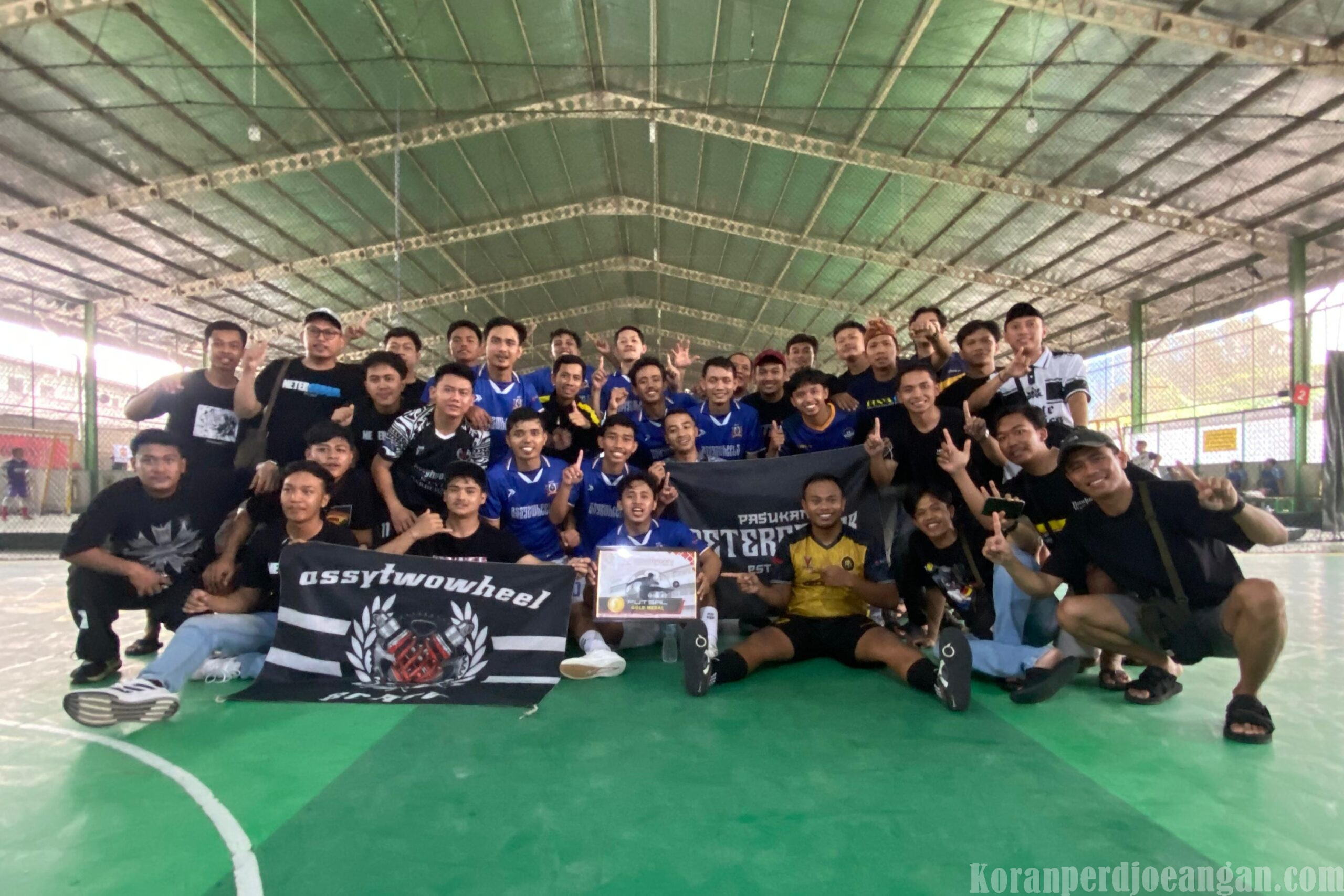 Assembling 2W Pertahankan Juara Porseni 2025 Cabang Futsal di PT Astemo Bekasi Manufacturing