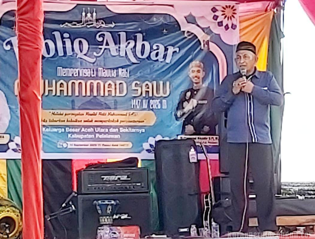 KABARAS Pelalawan Gelar Peringatan Maulid Nabi, Berlangsung Penuh Khidmat