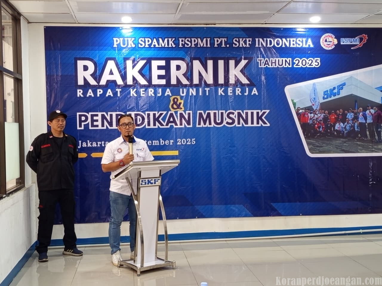 Rakernik, FSPMI PT SKF Indonesia Perkuat Strategi Perjuangan Pekerja