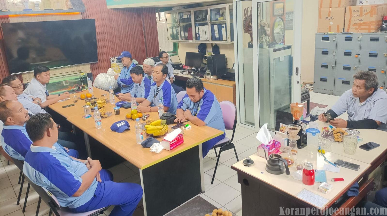 FSPMI PT YIMM Kembali Bertemu PUK PT SAKURA JAVA, Bertukar Strategi Perjuangan