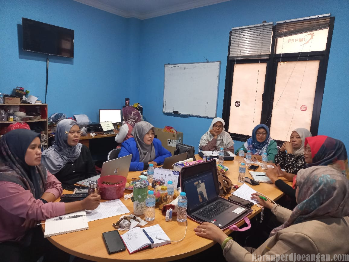 Bidang Perempuan PP SPEE FSPMI Gelar Rakor, Dorong Lahirnya Kader Perempuan Tangguh