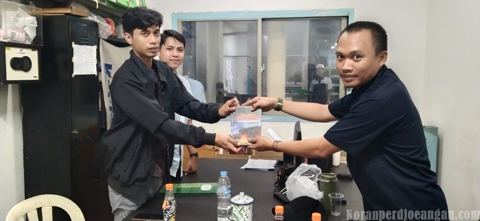 Sekretaris SPL FSPMI PT. NNI Morowali Utara Kunjungi PUK SPAMK Maruhachi Indonesia