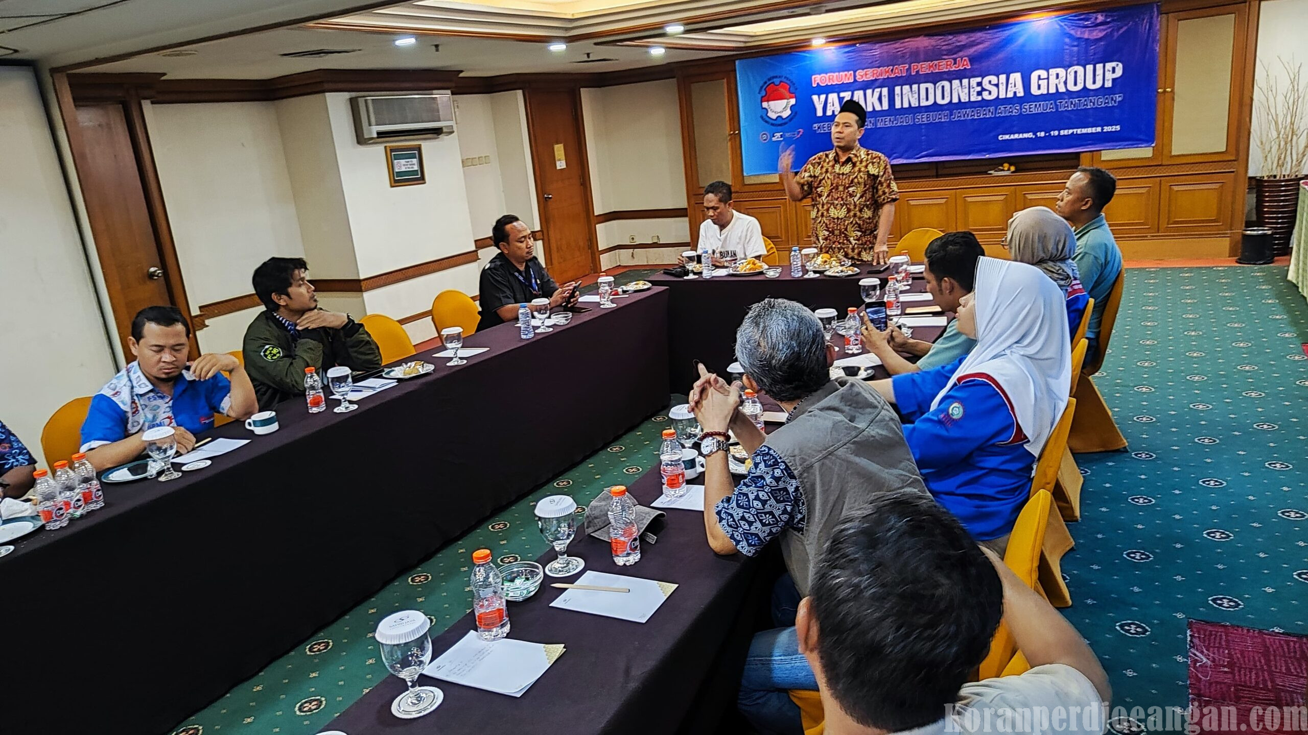 Dewan Surohman Hadiri Forum Serikat Pekerja Yazaki Indonesia Group