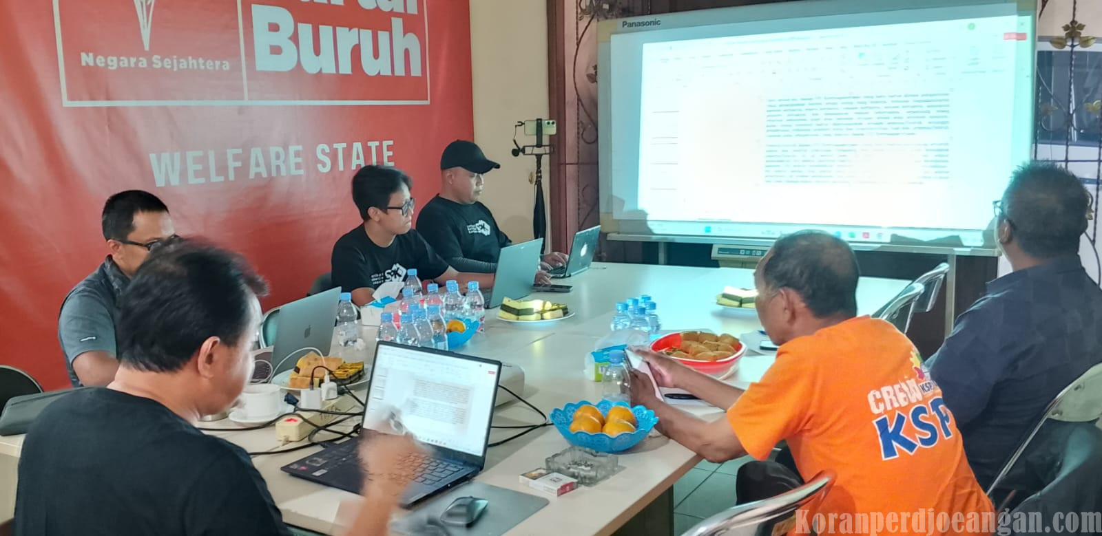 KSP-PB Tegaskan Komitmen Perjuangan UU Ketenagakerjaan Baru yang Pro-Buruh