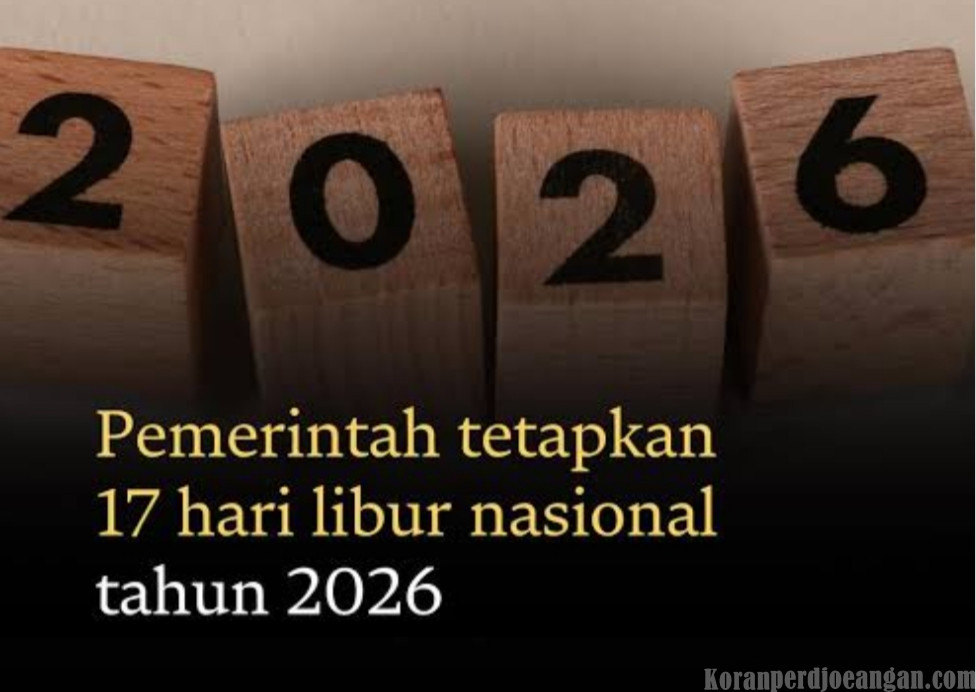 Resmi, Pemerintah Rilis Libur Nasional dan Cuti Bersama Tahun 2026